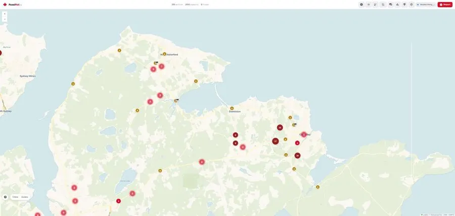 RoadRot.ca on a desktop browser