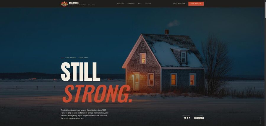 Screenshot of Still Strong Heating